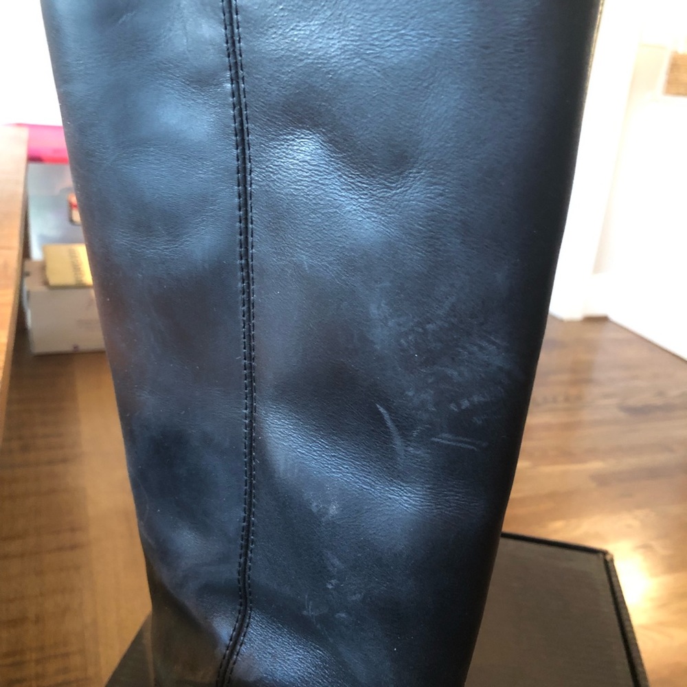 Frye Cara Roper Leather Riding Boots - Picture 6 of 10